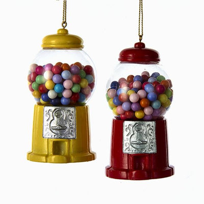 Glass Gumball Machine Ornament