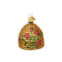 Bee Skep Ornament for Christmas Tree