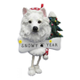 American Eskimo Dog Ornament for Christmas Tree