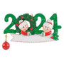 Personalized 2024 Dated Couple Ornament