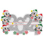 Personalized 2024 Penguin Family of 6 Ornament