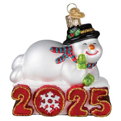 2025 Snowman Ornament - Old World Christmas