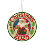 2025 Annual Dated Santa Gifts Ornament - Jim Shore