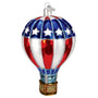 Patriotic Hot Air Balloon Ornament - Old World Christmas