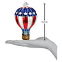 Patriotic Hot Air Balloon Ornament - Old World Christmas