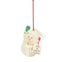 "Drink Me Under The Mistletoe" Snowpinion Ornament