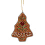 Back view of Jim Shore Cookie Cutter Santa Ornament with decorated cookie-style tree design and candy-inspired details.