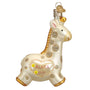 Baby's 1st Christmas Giraffe, Old World Christmas Ornament with Glitter