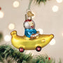 Richard Scary's Bananas Gorilla's Bananamobile Ornament- Old World Christmas