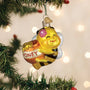 Bee Sweet Bee Ornament  with honey pot