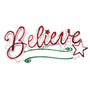 Believe Ornament Can be personalized for your tree