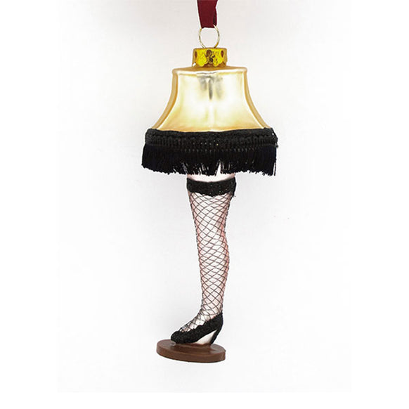 Blown Glass A Christmas Story Leg Lamp Ornament 3HCM1063