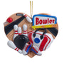 Personalized Bowler Ornament