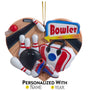 Personalized Bowler Ornament