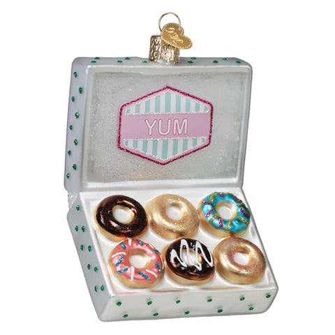 Box Of Donuts Ornament - Old World Christmas