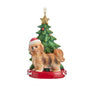 Havanese Dog Ornament Tan For Christmas Tree