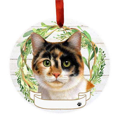 Calico Cat Ornament | Personalized Free – Callisters Christmas