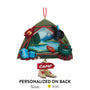 Personalized Tent Camping Ornament