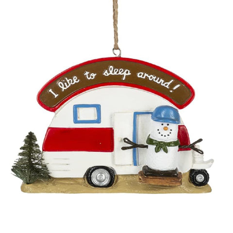 S'mores Camper Ornament