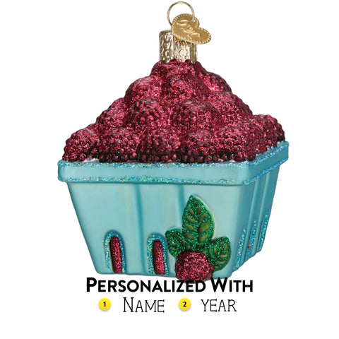 Carton of Raspberries Ornament - Old World Christmas