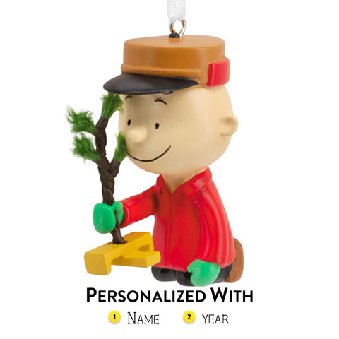 Charlie Brown with Tree Ornament
