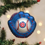 Chicago Cubs Baseball Mitt Ornament - Old World Christmas