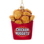 Glass Personalized Chicken Nuggets Ornament