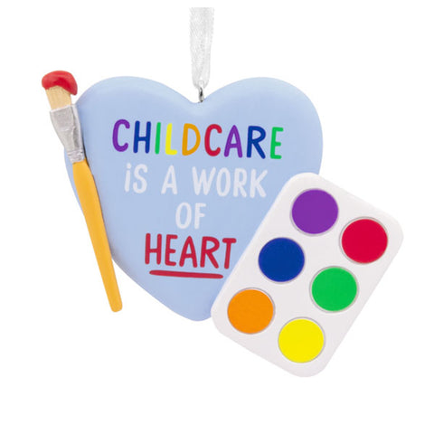 Personalized Childcare Worker Ornament