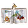 Glass Cinderella Book Ornament- Old World Christmas