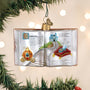 Glass Cinderella Book Ornament- Old World Christmas