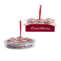 Glittered Cinnamon Buns Ornament D4253