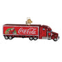 Coca-Cola-Christmas Glass Truck Ornament - Old World Christmas