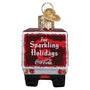 Coca-Cola-Christmas Glass Truck Ornament - Old World Christmas