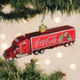 Coca-Cola-Christmas Glass Truck Ornament - Old World Christmas