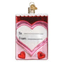 Conversation Hearts Candy Ornament - Old World Christmas 32623