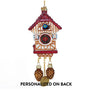 Personalized Cuckoo Clock Ornament