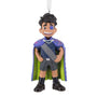 Elio Character Ornament with a blue cape and green accents on a white background