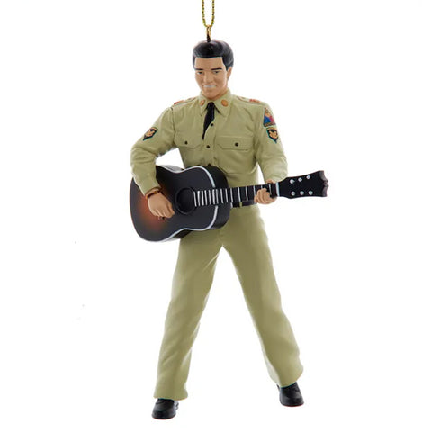 Elvis Presley®  in his GI Blues outfit Ornament