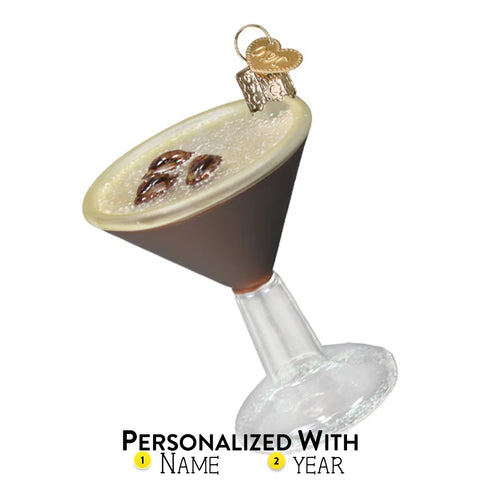 Espresso Martini Ornament - Old World Christmas