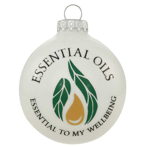 Essential Oil Glass Bulb Christmas Ornament 