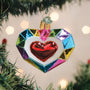 Faceted Heart Ornament - Old World Christmas