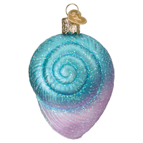 Fanciful Spiral Shell Ornament - Old World Christmas 12701