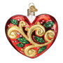 2025 First Christmas Heart Ornament - Old World Christmas