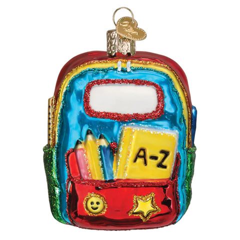 First Day Of School Ornament - Old World Christmas 32665