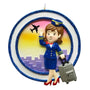 Flight Attendant Or Stewardess Ornament  For Christmas Tree