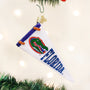 Florida Gators Pennant ornament on a Christmas tree