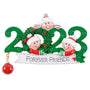 Personalized 2023 Forever Friends Ornament - Three Friends