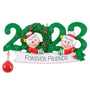 Personalized 2023 Forever Friends Ornament - Two Friends