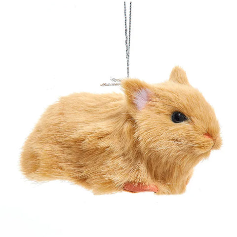 Furry Hamster Ornament