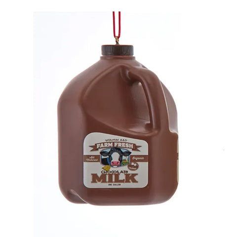 Gallon of Chocolate Milk Jug Ornament